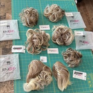 JUVABUN MESSY BUN CLIPS AND EXTENSIONS